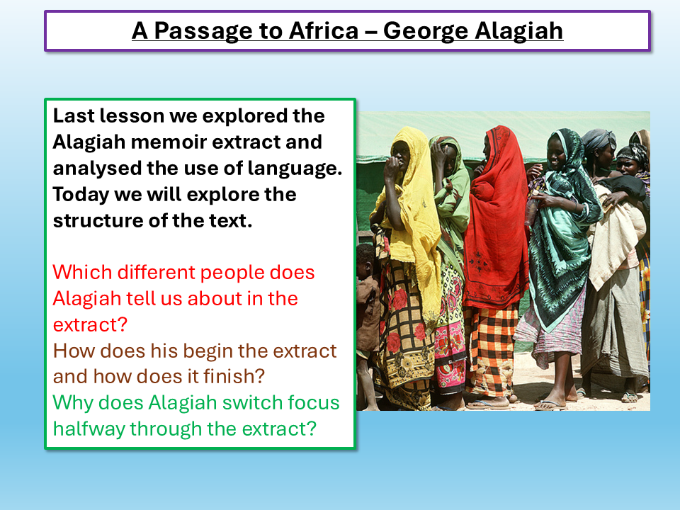 A Passage to Africa George Alagiah