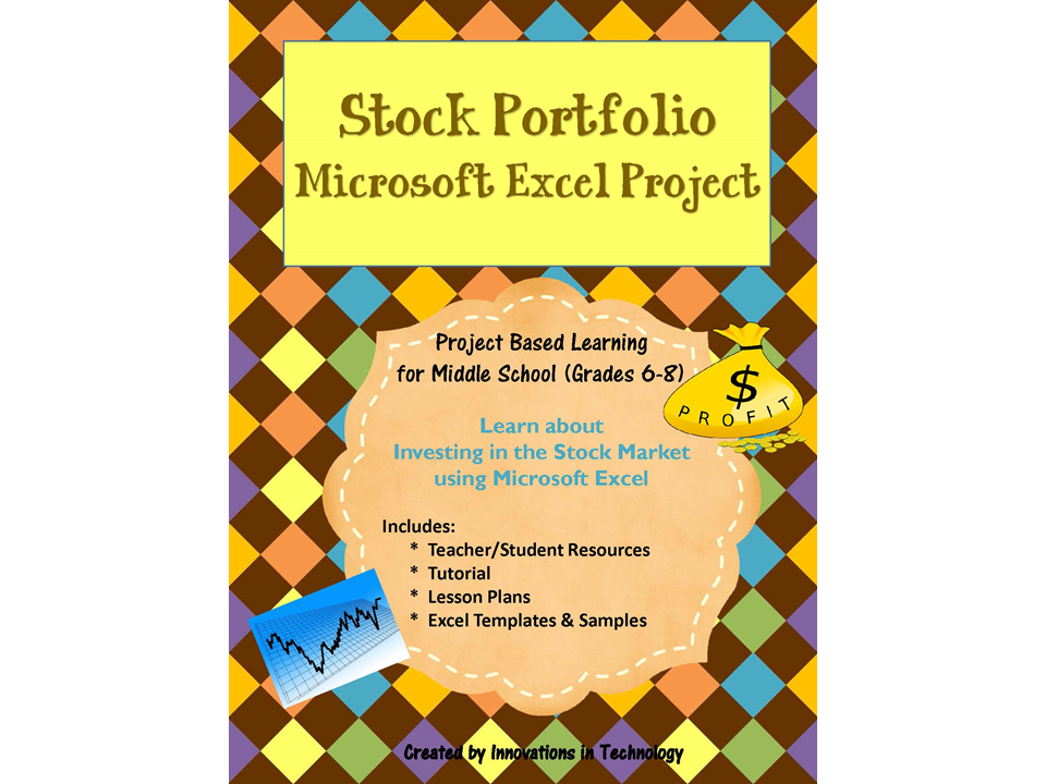 stock portfolio in microsoft excel by innovationsintechnology