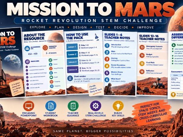 Mission to Mars STEM Challenge | World Space Week 2026