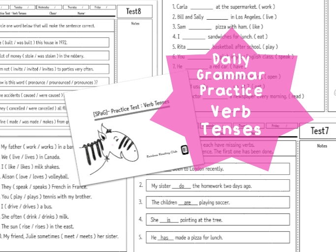 Printables Daily Grammar Practice Worksheets daily grammar practice worksheets bloggakuten by lastlawn teaching resources