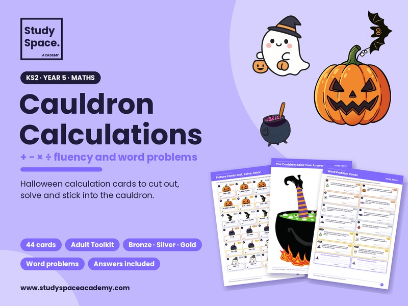 Year 5 & 6 Cauldron Calculations