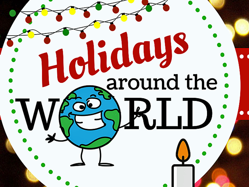 Holidays Around the World Research Project, Upper Elementary & Middle School