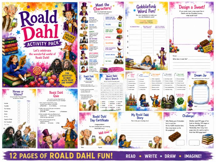 Roald Dahl Day Activity Pack