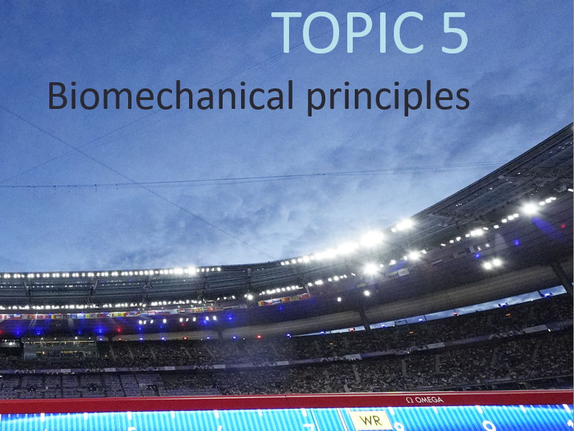AQA A Level Biomechanics