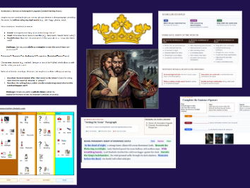 Macbeth Setting Description: Fronted Adverbials Lesson Pack