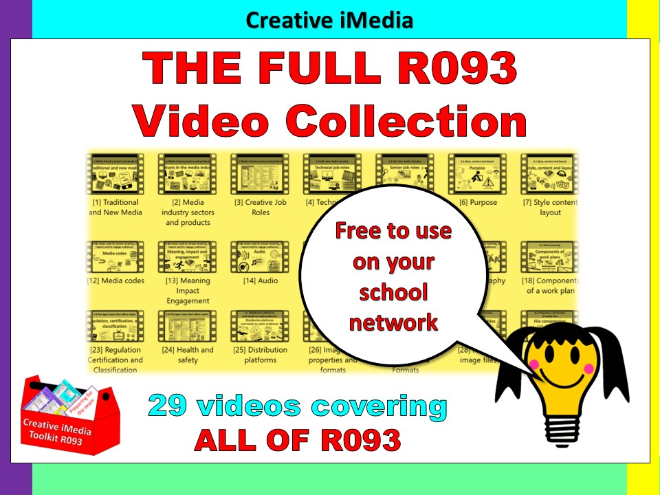 Creative iMedia R093 Video tutorial revision bundle