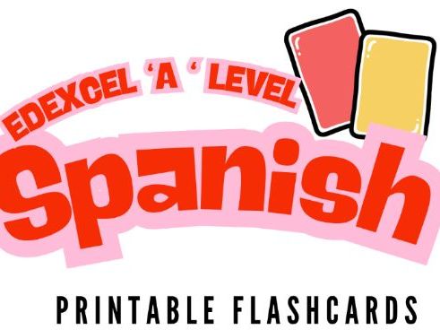 Edexcel 'A' Level Vocabulary Flashcards