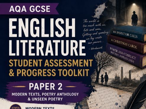 AQA GCSE English Literature Paper 2 Self-Assessment Booklet