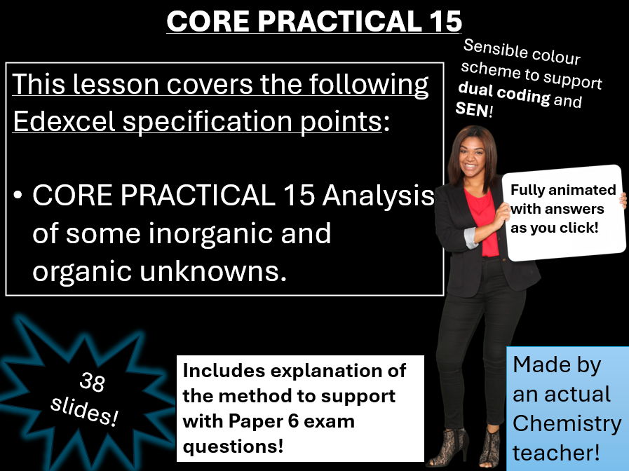 Core Practical 15 | Edexcel International A2 Chemistry (click for video preview)