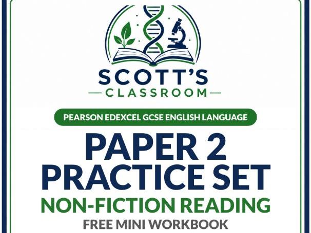 FREE Edexcel English Paper 2 Practice Set