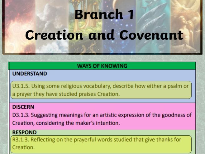 Year 3 Creation & Covenant New RED - EXTRACT FROM PSALM 19