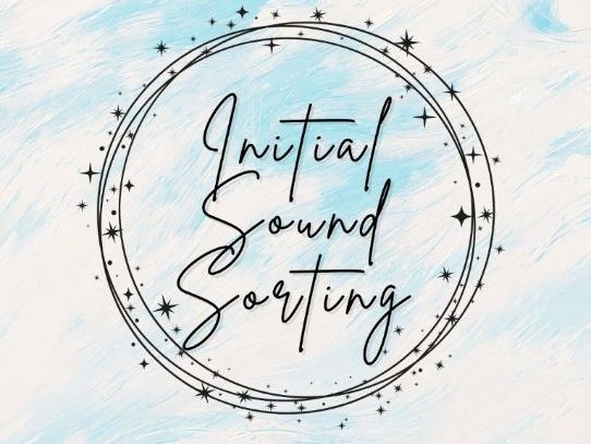 Initial Sound Sorting - Cut and Stick