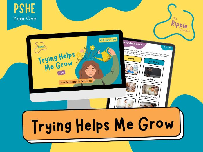 Trying Helps Me Grow (Y1 PSHE)