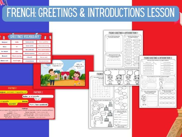 French Worksheets Primary Language Teaching Resources Tes