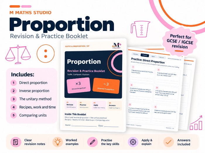 Proportion | Revision Booklet