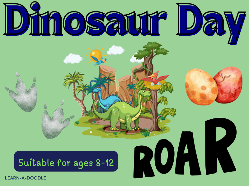 Dinosaur Day Guide for Kids: An Epic Adventure Into Prehistoric Times