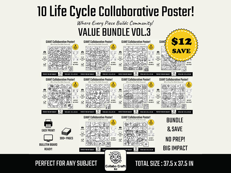 10 Life Cycle Collaborative Posters Vol 3