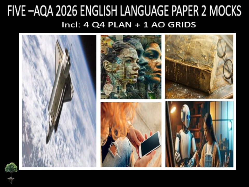 FIVE - AQA PAPER 2 | 2026 FULL MOCKS | Q4 PLAN  | AO GRIDS