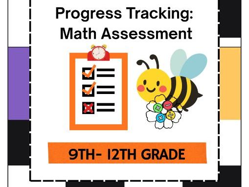 Homeschool Made Simple: Math Assessment & Progress Tracking | Grades 9–12