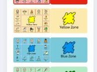 Zones of Regulation Lanyard Prompts