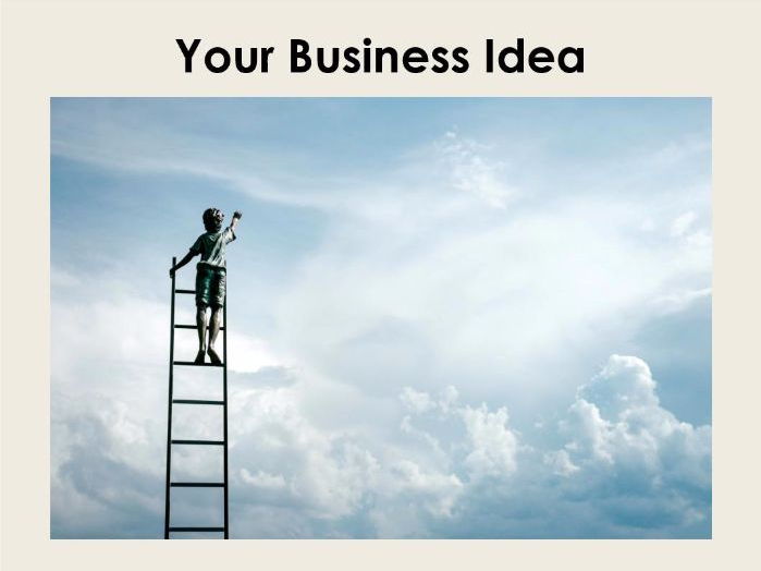 Starter For Ten Enterprise Project. Lesson Four - Your Business Idea