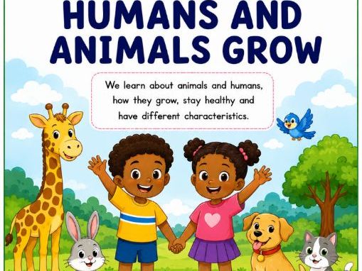 Humans and animals grow  — Grade 2 Science Workbook