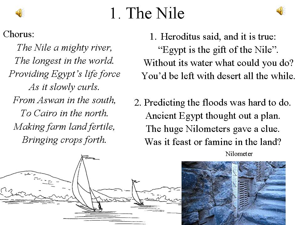 Ancient Egypt songs Teaching Resources