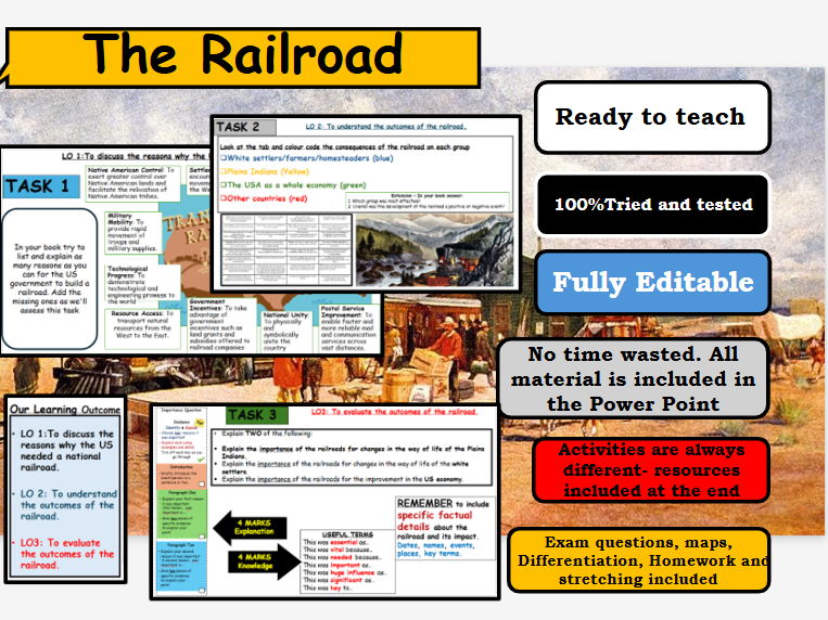 American West-The Railroad