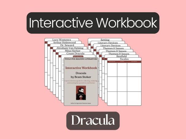 Dracula by Bram Stoker – Interactive Workbook: Key Quotes, Themes & Literary Devices