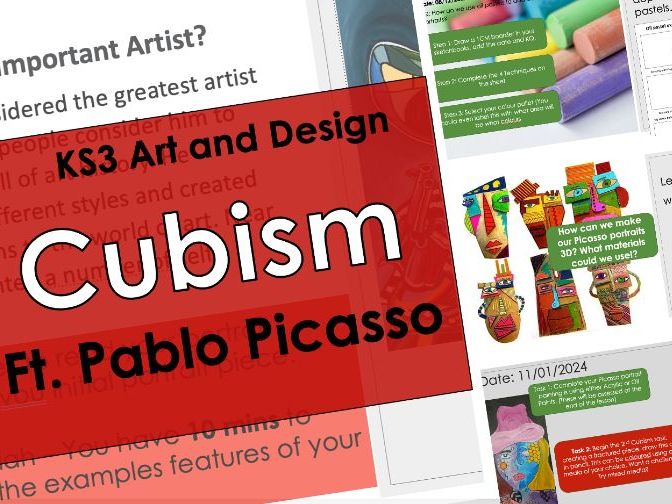 Cubism Portraits - Full Unit of study