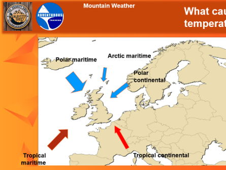 Mountain Weather: Surface Pressure Charts & Synoptic Weather Analysis