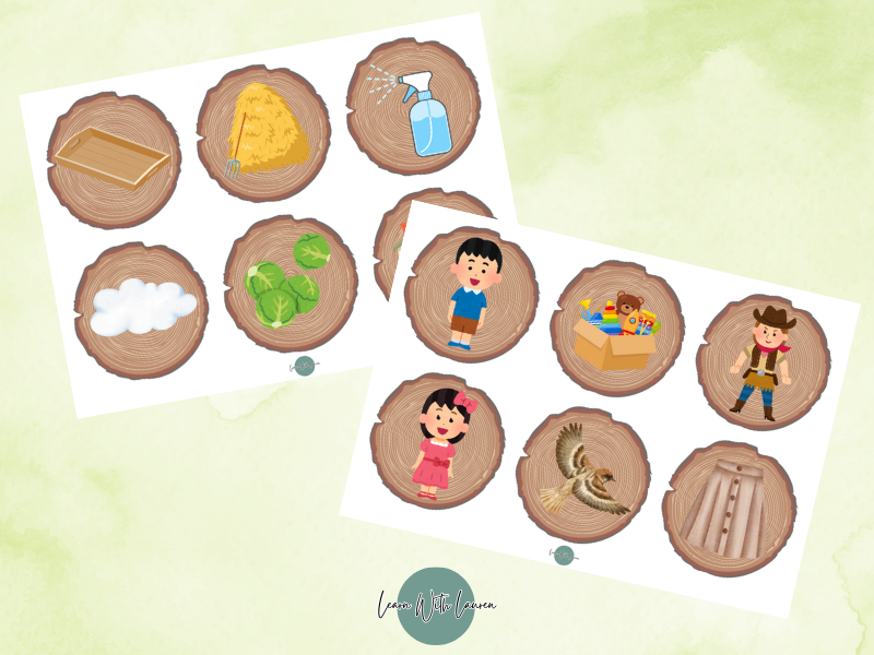 Phase 5 Phonics log slices