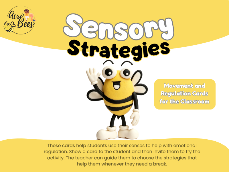 Sensory Regulation & Movement Cards / SEND Classroom Breaks