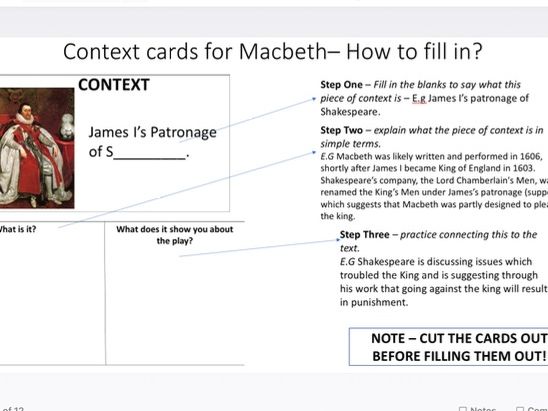 GCSE Macbeth Revision Bundle