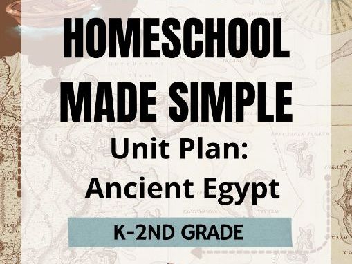 Unit Plan | Ancient Egypt | Grades K-2nd