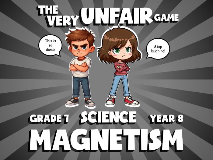 Magnetism VERY UNFAIR GAME | No-Prep Year 8 Science Review Activity