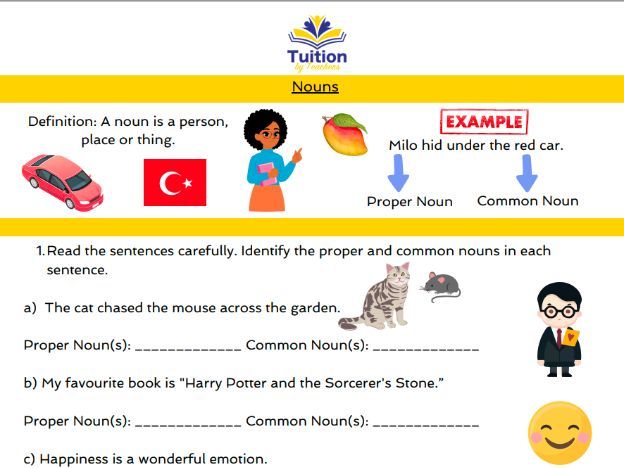 1. Year 3 Reading Comprehension & SPaG