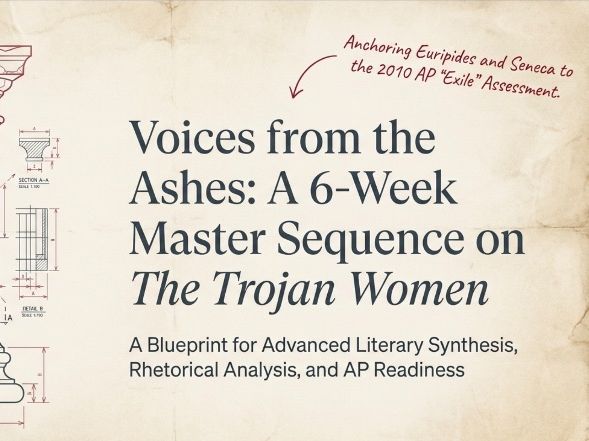 The Trojan Women by Euripides Teaching Pack | Senior English Analysis
