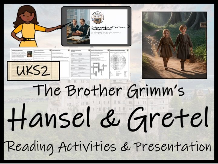 Brothers Grimm's Hansel and Gretel Reading Comprehension | Year 5 or Year 6