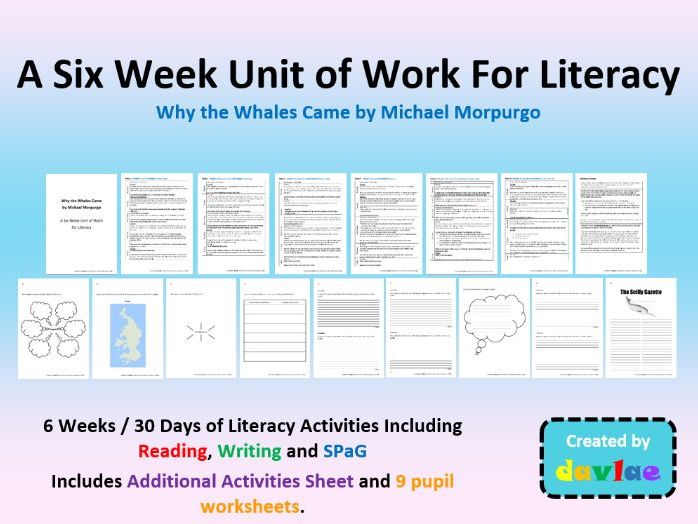 English Planning - Why the Whales Came by Michael Morpurgo