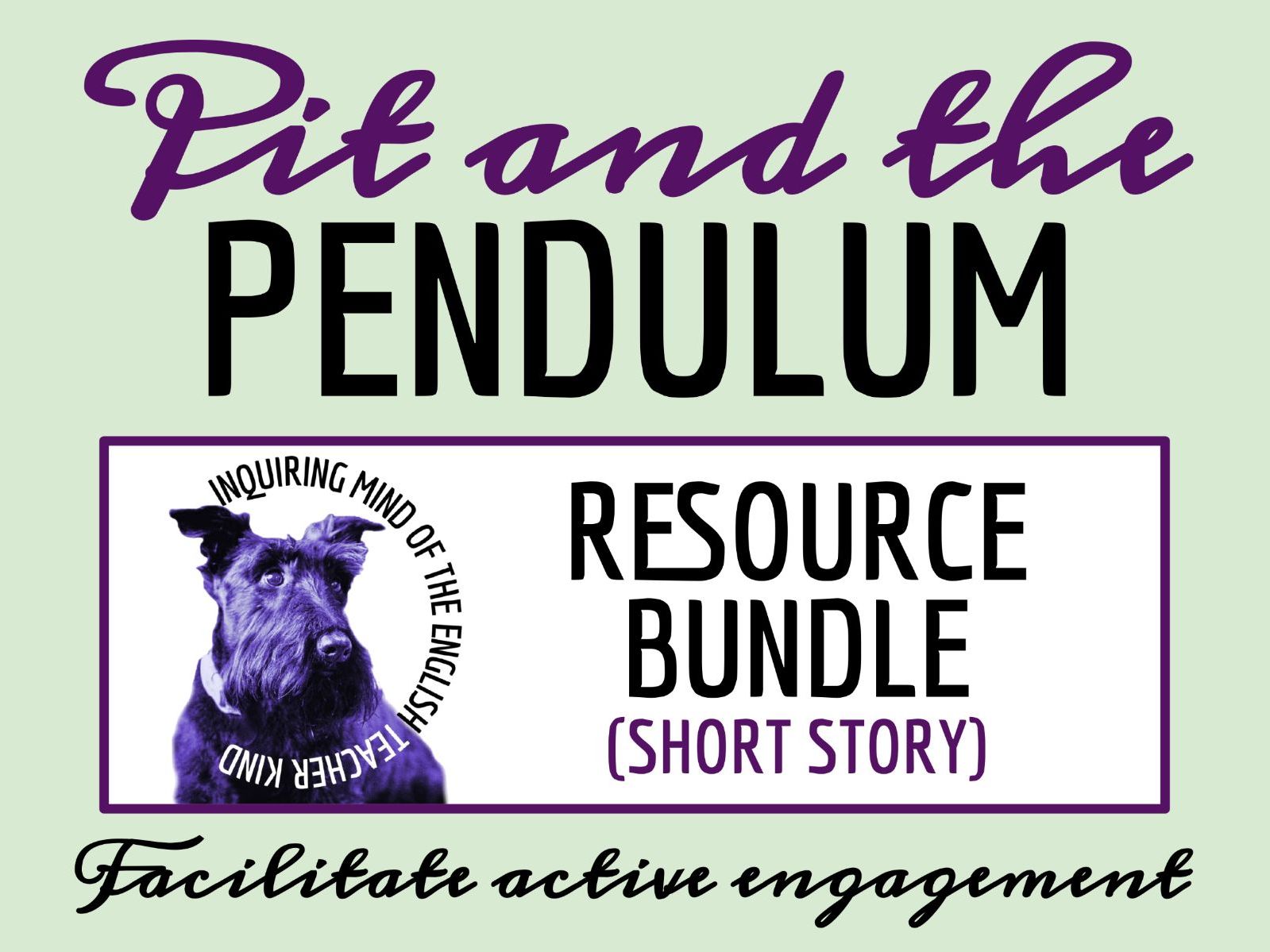 "The Pit and the Pendulum" by Edgar Allan Poe Quiz, Close Reading Worksheet, and Vocabulary Activities