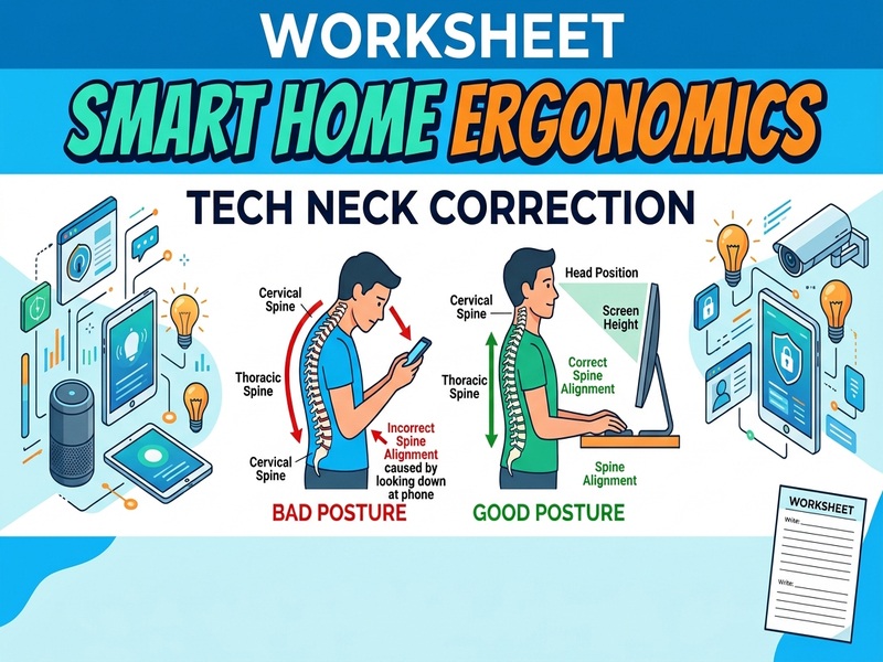 Smart Home Ergonomics & Tech Neck Correction