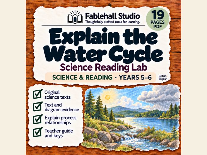 Water Cycle: Science Reading | Years 5–6