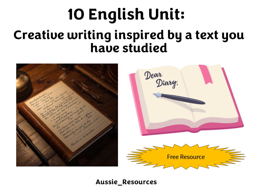 10 English – Creative Writing inspired by The Outsiders – Reflective Texts (Journal Entries)