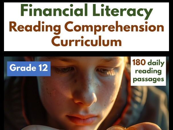 Grade 12 Financial Literacy Reading Comprehension | 180 Daily Passages