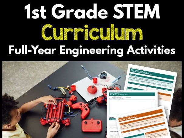 1st Grade STEM Curriculum | Full-Year Engineering Activities