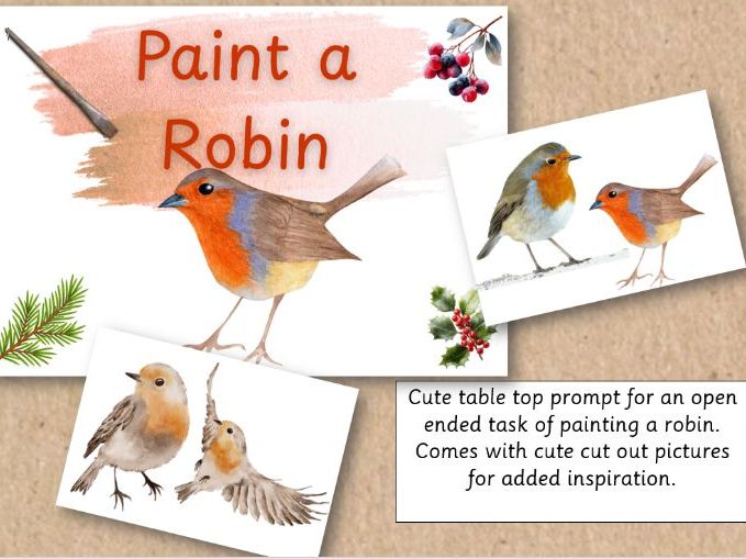 Paint a Robin