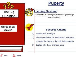 Boys' Puberty Assembly / PSHE Lesson (Year 7 & Year 8)