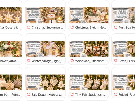 15 Christmas Decor Step-by-Step Crafts