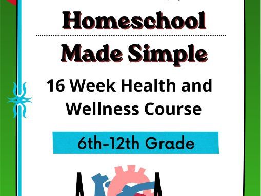 16 Week Health and Wellness Course | Grades 6th-12th